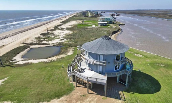 Cedar Lane House | Unforgettable Round House at Sargent Beach with Ocean Views