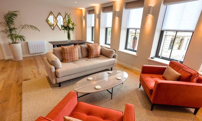 Ramsgate Apartment | Royal Suite at SoHot Stays with Harbor Views for Families