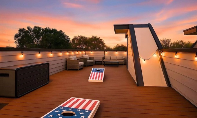 Radnor House | `The Ryman` 4BR Haven with Scenic Rooftop