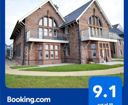 Porthcawl Apartment | Beachfront Oasis at The Sandpiper's Pearl - Rated 9/10!