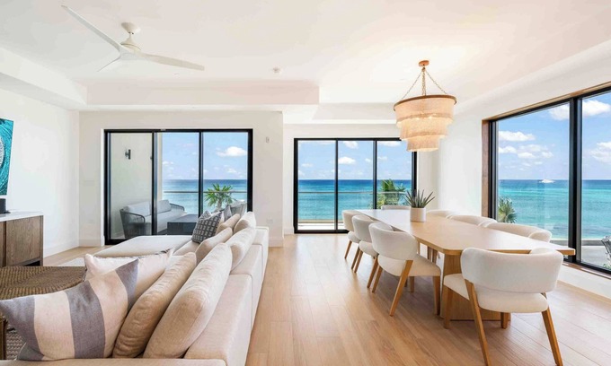 West Bay Condo | The Sands #3: New 7 Mile Beach Condo w/Rooftop Pool + Designer Interiors