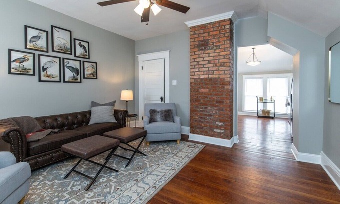 Richmond Apartment | Renovated Scholars Apartment: Pet-Friendly Stay in Downtown