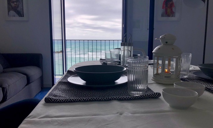 Sciacca House | Oceanfront Retreat: The Sea in a Glass Awaits You