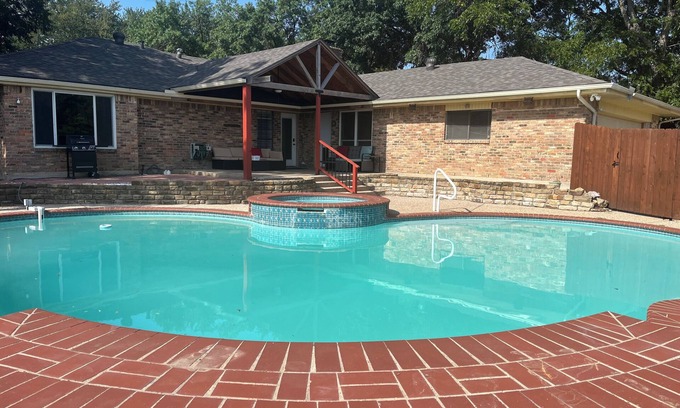 Grand Prairie House | Discover The Secret Oasis: Pool, Game Room & Pet Friendly