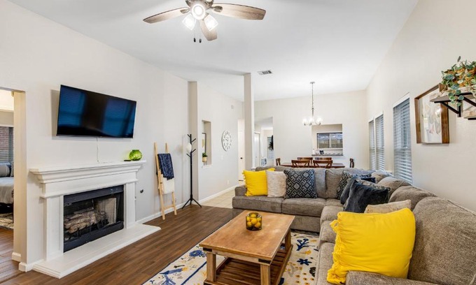 Pflugerville House | Exceptional Stay at The Secretariat: Pet and Child Friendly