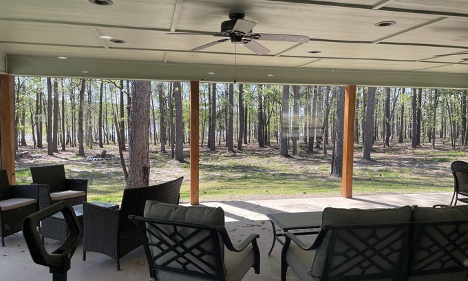 Brookeland House | Exquisite Shores Home with Lake View & Family-Friendly Amenities