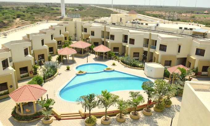 Baradia Resort | Discover The Sky Imperial Bapu's Resort with Pool & Dining