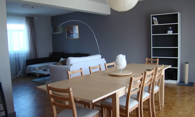 Plestin-les-Greves Apartment | Relaxing "Plestinais" Duplex Steps from the Beach