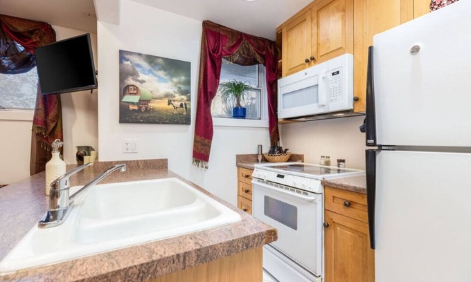 Lower Avenues Apartment | Inviting Speakeasy Apartment in Historic Avenues