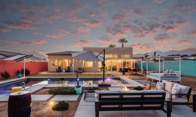 Desert Hot Springs House | Exquisite Desert Retreat at The Springs with Ocean Views