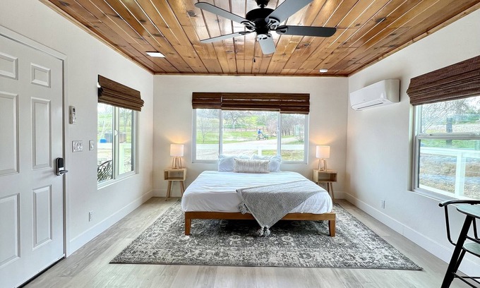 Raisin Cabin | Cozy Retreat at The Station: Cabin A Awaits You