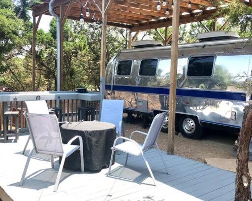 Austin House | Guest Rated 9.7: The Steel Magnolia Airstream Retreat