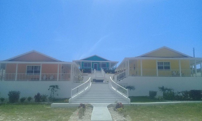 Rolleville Villa | Experience The Swimming Pigs Resort-Peach with Ocean Views