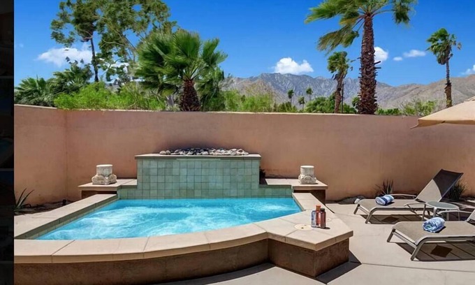 Chino Canyon House | Top-Rated Getaway at The Terra Cotta Terrace with Spa & Pool