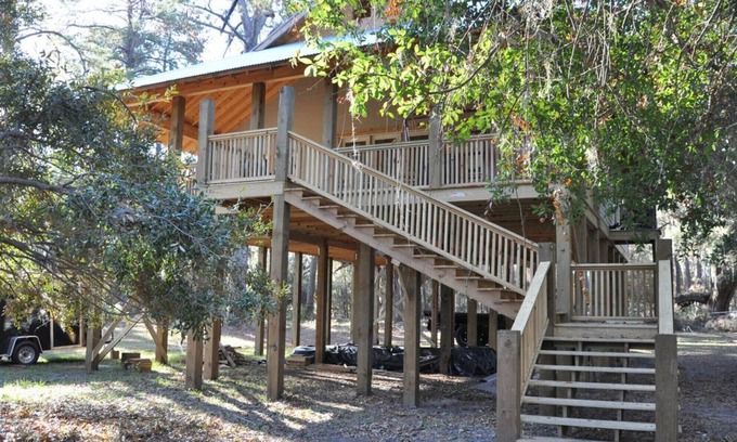 Sapelo Island House | Discover The Tidal Flat on Sapelo: Oceanfront Retreat Awaits