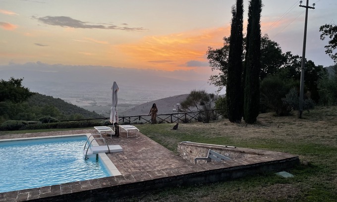 Bovara House | Experience The Tower: Valley Views, Pool & Spa await!