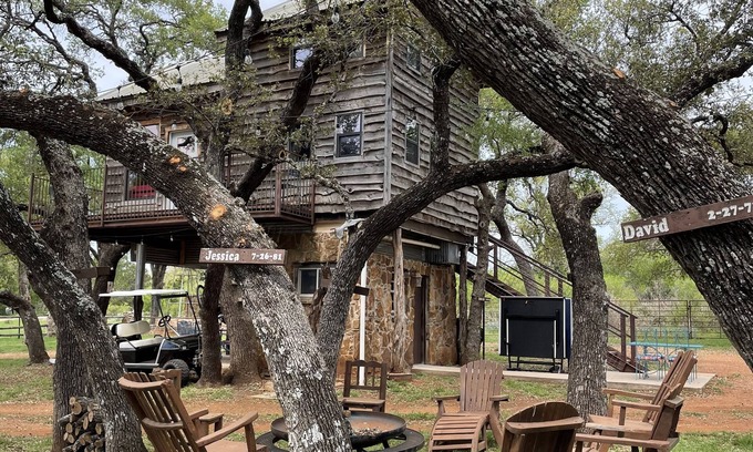Marble Falls Cabin | Family-Friendly Retreat at The Treehouse, Dos Conchas Ranch
