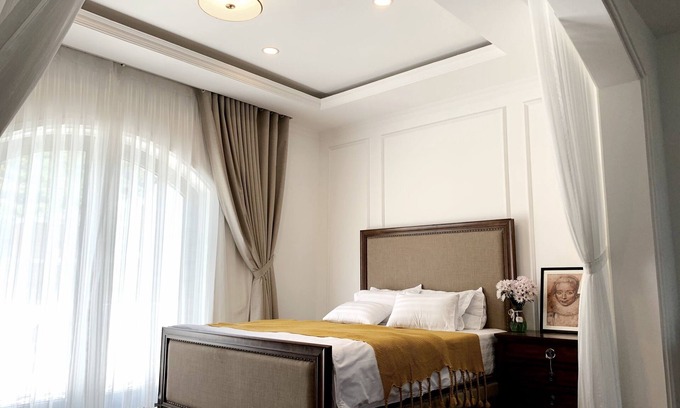 Nha Trang Apartment | Inviting TULAH House: Mountain View Studio with Spa & Kitchen