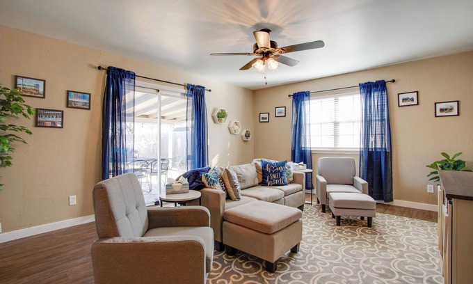Central Oklahoma City Cottage | Family-Friendly Village Home with Pool, 12 Mi to OKC