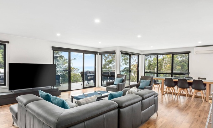 Wye River House | Experience The Wave House: Family Retreat with Ocean Views