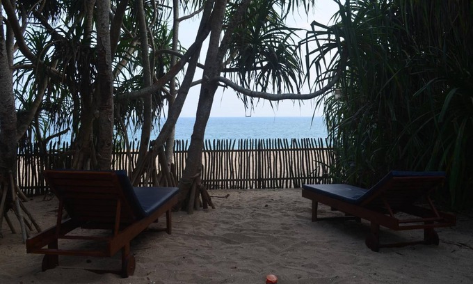 Tangalle Hotel | Beachfront Bliss at The Waves Beach Chalets - 10/10 Rated