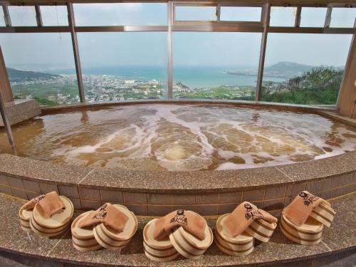 Sashiki Hotel | Relax at The Yuinchi Hotel Nanjo with Pool & Spa Amenities