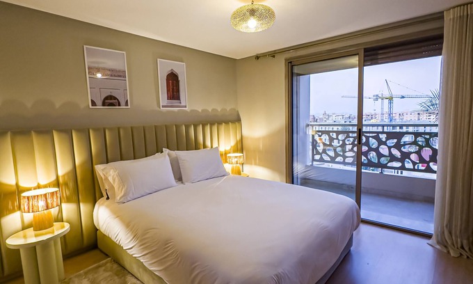 Semlalia Apartment | Cozy Gueliz Apartment at TheCasaEdition with Breakfast