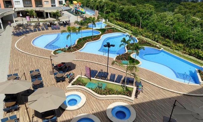 Caldas Novas Apartment | Relaxing Retreat at Thermas Resort Alta Vista in Caldas Novas