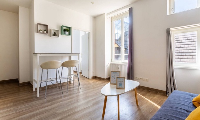 Strasbourg Apartment | Thiergarten: Cozy Two-Room Getaway Near the Train Station