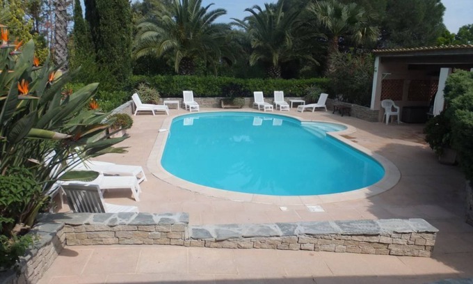 Biguglia Villa | Beautiful Villa with Garden, Ocean View & Private Pool