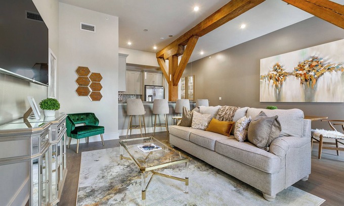 Central Business District Condo | Downtown Glamour with Historic Charm & City Views