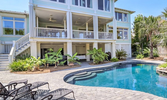 Tybee Island House | Discover Tybee Island's Most Desired Oceanfront Retreat!