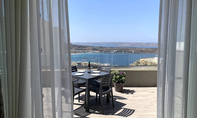 Mellieħa Heights Apartment | Cozy 2-Bedroom Apartment in Il-Mellieħa with Amenities