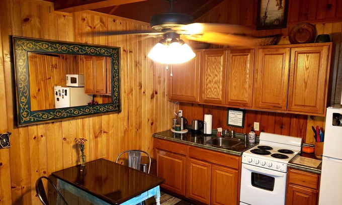 Cascade-Chipita Park Cabin | Ideal Mountain Cabin Retreat with Pool and Kitchen Access