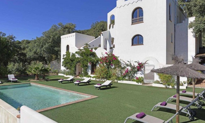 Gaucin House | This wonderful holiday villa is in a unique location, surrounded by cork trees and enjoys spectacula