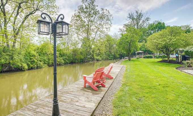 Nashport Cottage | Top-Rated Thornville Home with Boat Dock Near the Lake!