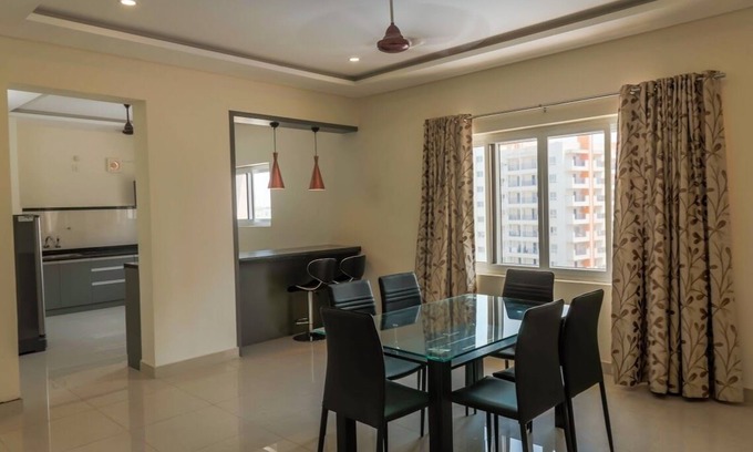 HITEC City House | Spacious Three Bedroom Apartment with Full Kitchen - Cloud9Homes