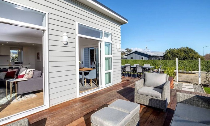 Martinborough House | Family-Friendly Retreat at Three on Wilson, Martinborough