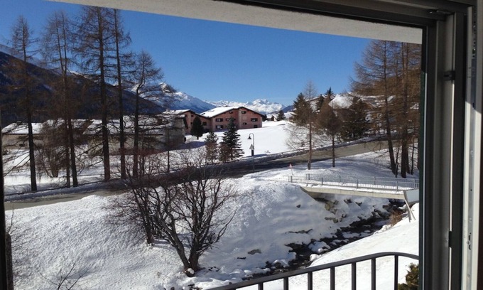 La Punt-Chamues-ch Apartment | Beautiful New Apartment with Kitchen & High Guest Rating 9.8