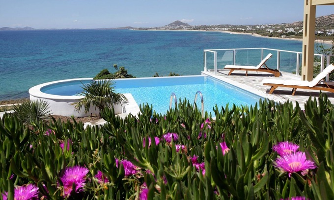 Maragas Villa | Thrilling Naxos Villa | Villa Etheri | Breathtaking Sea Views | Private Pool |.