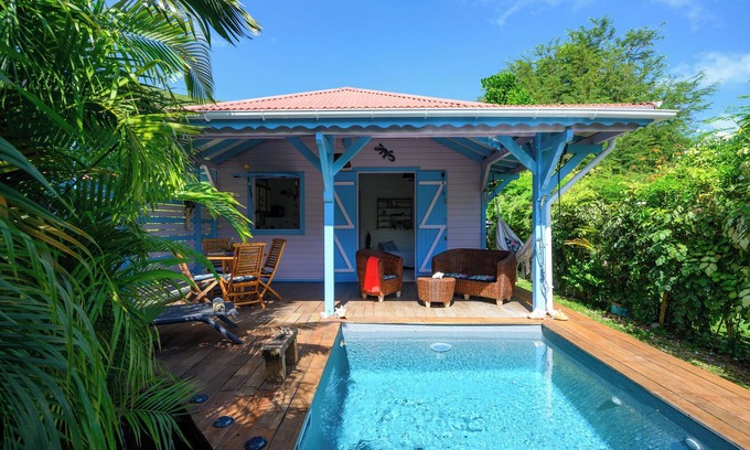 Capesterre-de-Marie-Galante House | Top-Rated Ti'KAZ CANNELLE with Ocean View and Spa