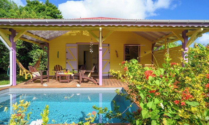 Capesterre-de-Marie-Galante House | Discover TI'KAZ VANILLE: Rated 9.8 with Ocean Views