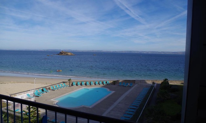 Finistere Apartment | Oceanfront Escape at Sables Blancs with Pool & Great Ratings