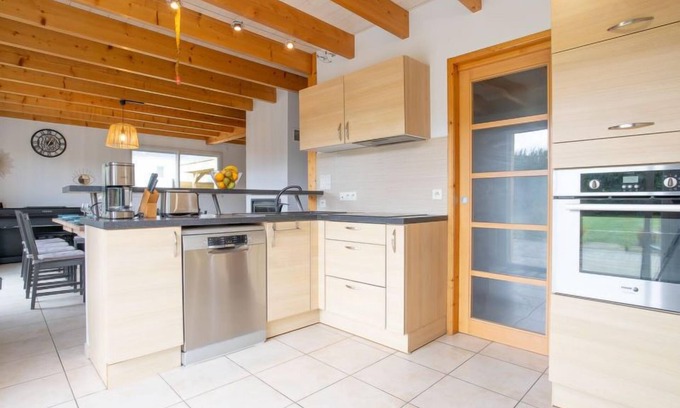 Porspoder House | Relax at Ti Melen: Oceanfront Oasis with Spa & Hot Tub