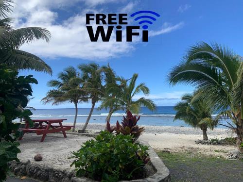 Rarotonga Apartment | Inviting Tia Maria Retreat with Private Beach & Ocean Views
