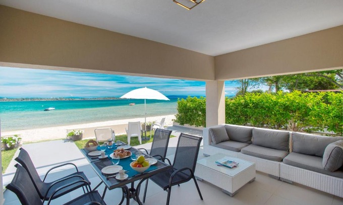 Vourvourou Villa | Beachfront Bliss at Tiamo Secrets - Guest Rated 9.8