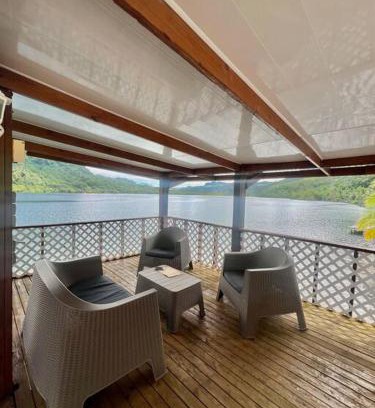 Teahupoo Ski Chalet | Experience Tiare with Breathtaking Faaroa Bay Views
