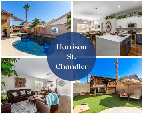 Ashley Park House | Relaxing Tiki Time Pool Home in Chandler for 8 Guests