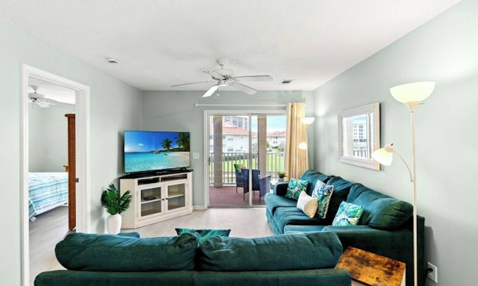 Cherry Grove Beach Apartment | Tilghman Shores A6- 2BR- Pool, Hot Tub