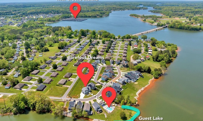 Winchester House | Unforgettable Getaway at Tim's Ford Lake with Pool Access